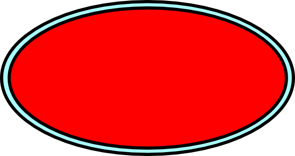 600x317 Red And Aqua Oval Clip Art
