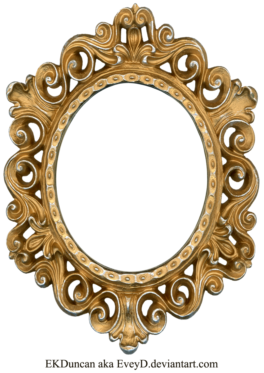 900x1268 Vintage Gold And Silver Frame