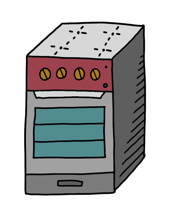 711x837 How To Doodle Oven