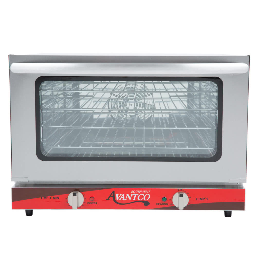 1000x1000 Avantco Co 16 Half Size Countertop Convection Oven, 1.5 Cu. Ft