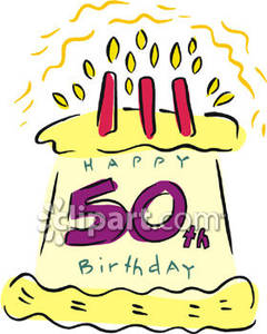 240x300 Clipart 50th Birthday