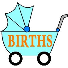 220x220 Birth Announcement Clipart