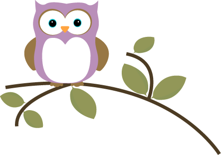 443x311 Cute Owl Clip Art