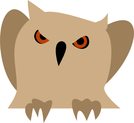 555x510 Owl Clipart