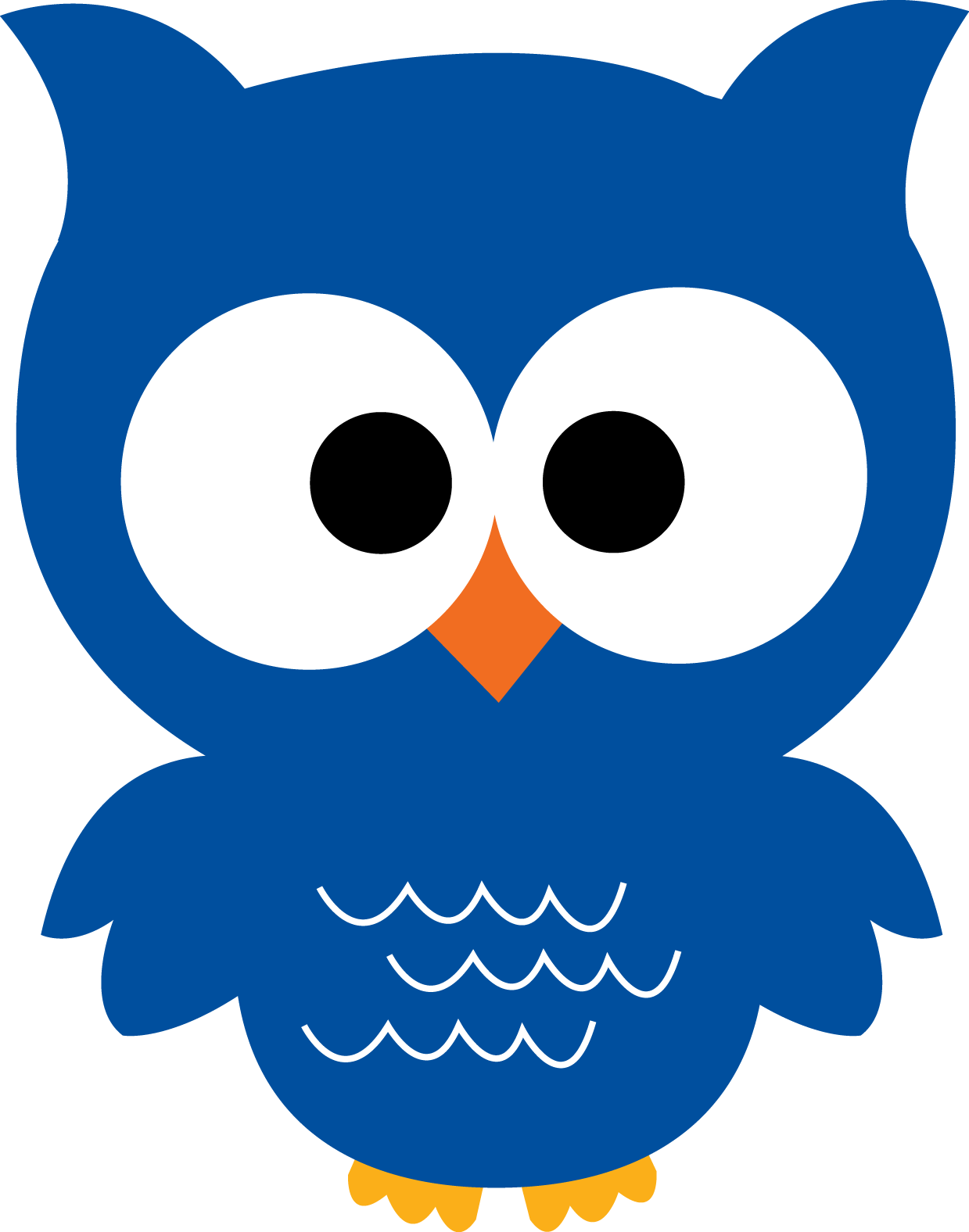 1239x1576 Owl Blue Png