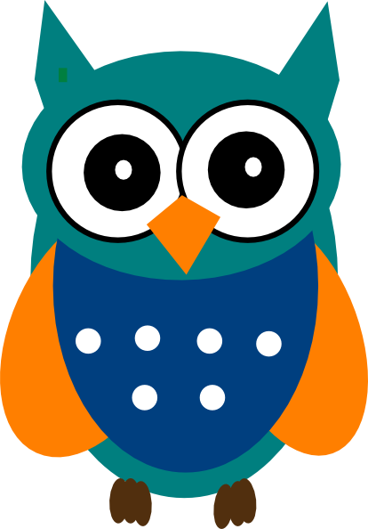 414x594 Owl Clipart