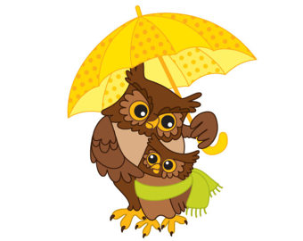 340x270 Owl Clip Art Etsy