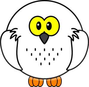 298x291 Snowy Owl Clip Art