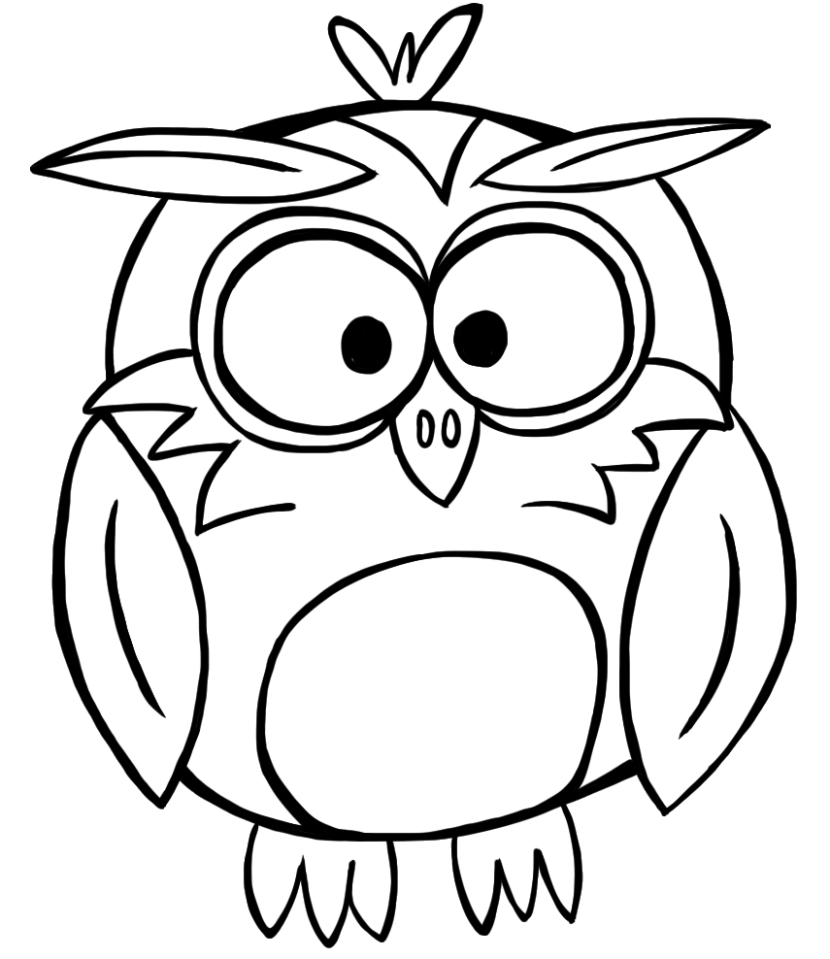 830x959 Best Owl Clipart Black And White