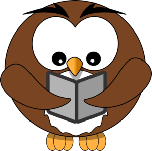 299x297 Owl Book Clip Art