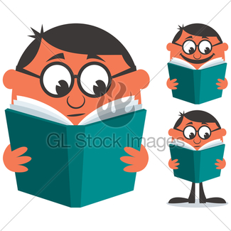 325x325 Panda Reading A Book Gl Stock Images