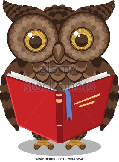 Owl Reading Book Clipart | Free download on ClipArtMag