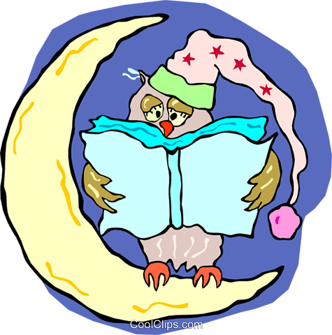 475x480 Owl Reading A Book Royalty Free Vector Clip Art Illustration