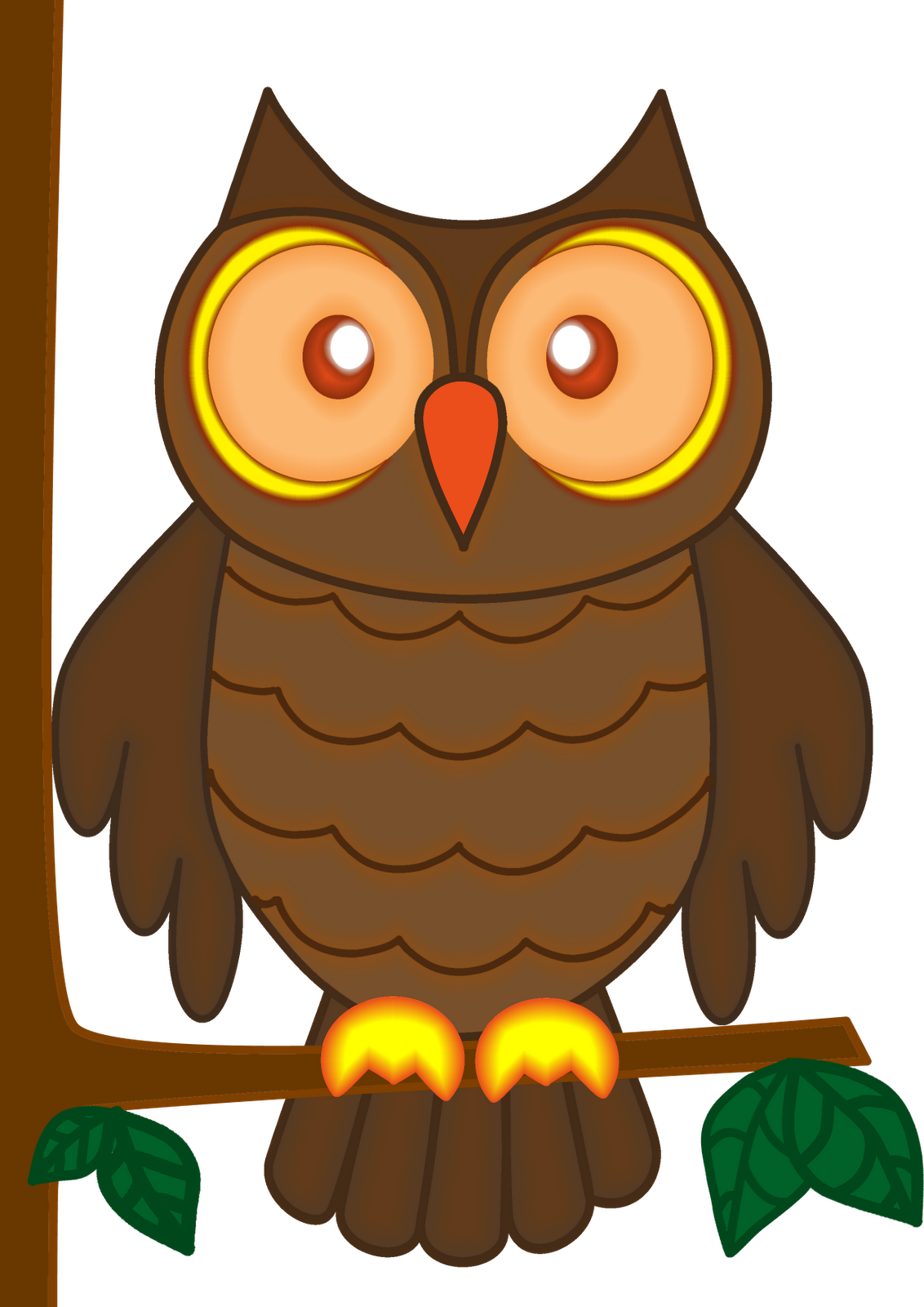 1132x1600 Owl Reading Clip Art Image