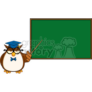 300x300 Royalty Free Royalty Free Rf Clipart Illustration Wise Owl Teacher