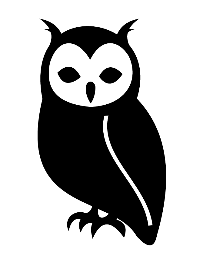 670x867 Owl Silhouette H Amp M Coloring Pages Tattoos Owl