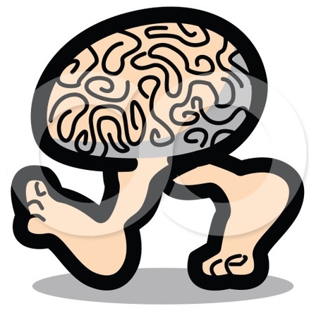 438x441 Active Brain Clip Art Cliparts