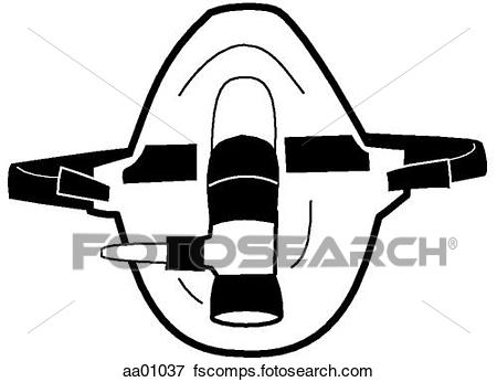 450x346 Stock Illustration Of Oxygen Mask Aa01037