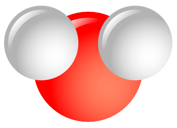 600x432 Water Molecule Clip Art