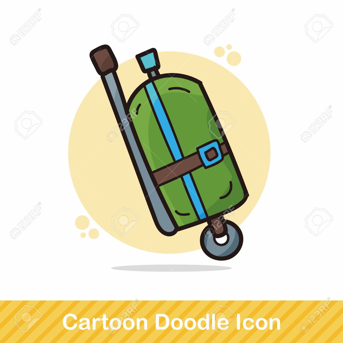 1300x1300 Oxygen Cylinder Doodle Royalty Free Cliparts, Vectors, And Stock