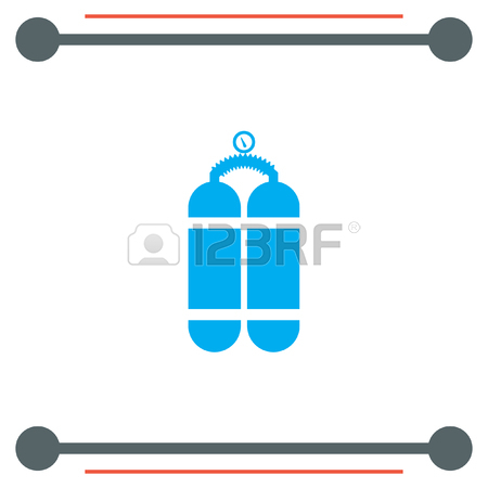 450x450 Oxygen Cylinder Vector Icon Royalty Free Cliparts, Vectors,