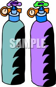 193x300 Empty Oxygen Tank Clipart