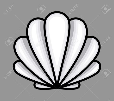 474x420 Oyster Shell Clip Art