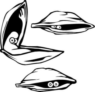 400x386 Oyster Clipart