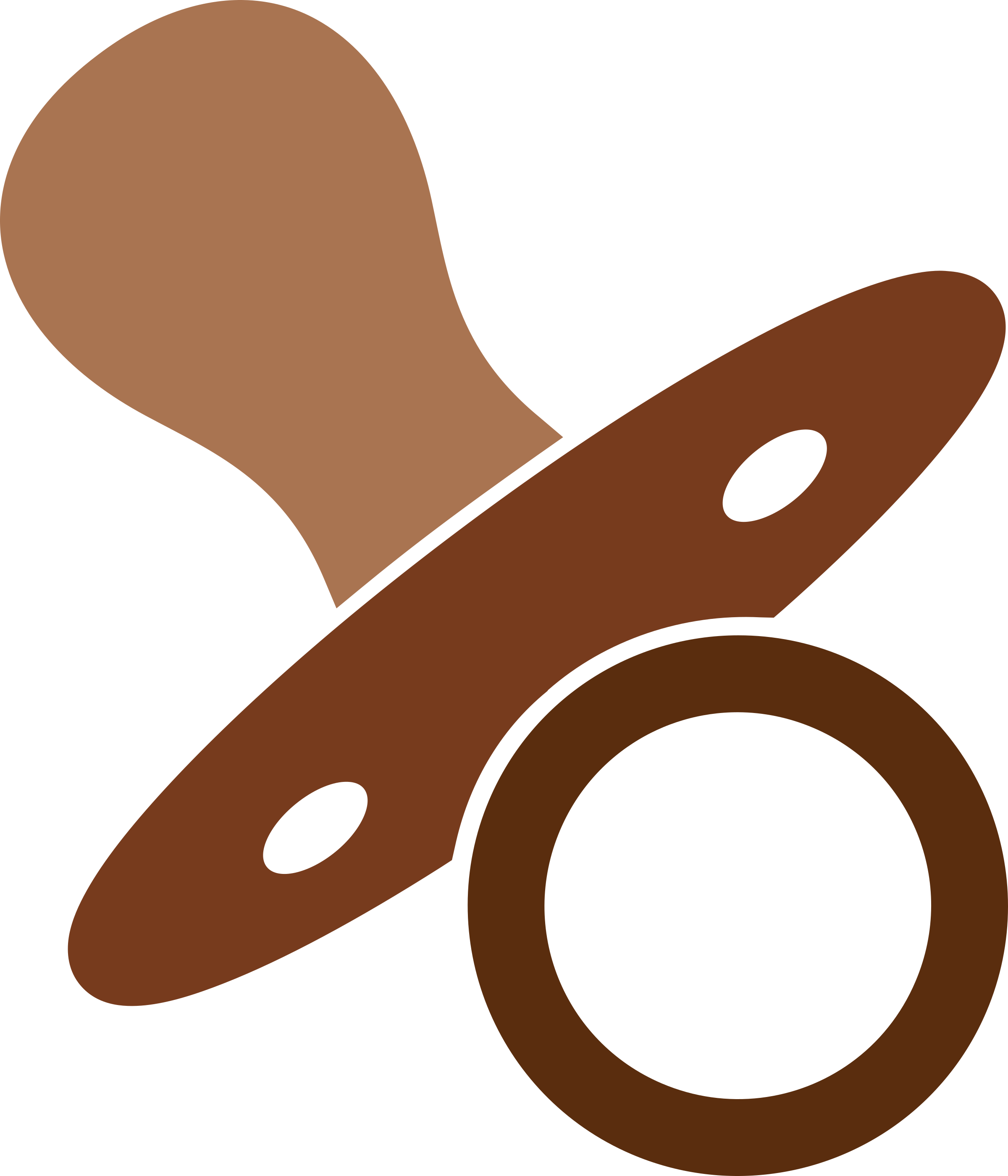 2400x2799 Clipart Pacifier Brown