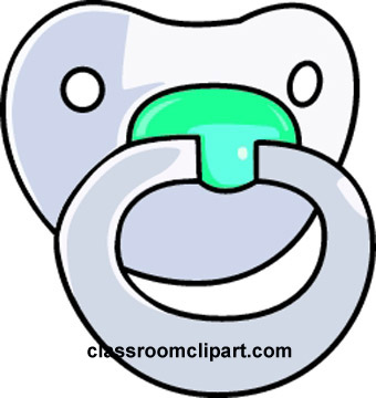 340x360 Baby Pacifier Clipart Kid 9