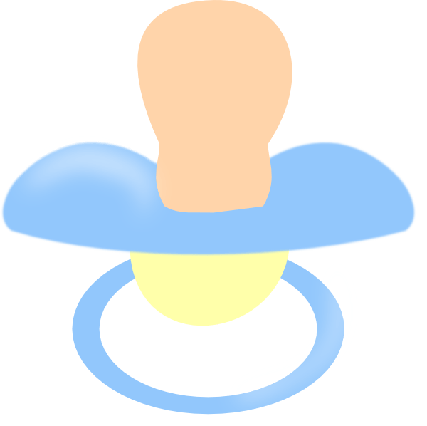 600x598 Pacifier Cartoon Cliparts 242077