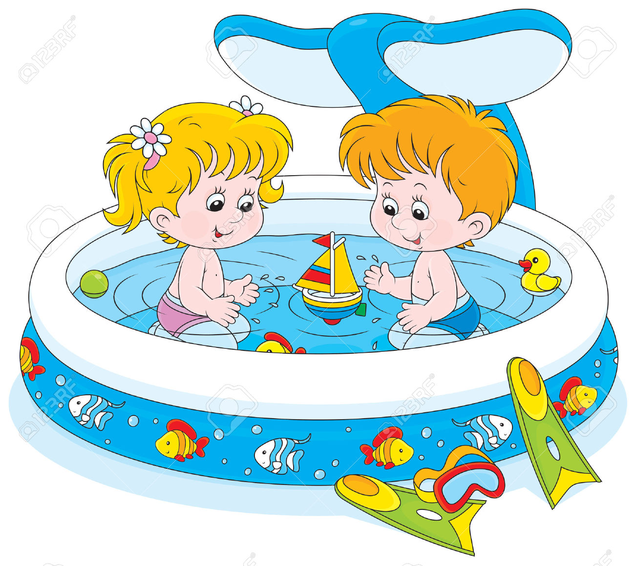 1300x1160 Pool Clipart Paddling Pool