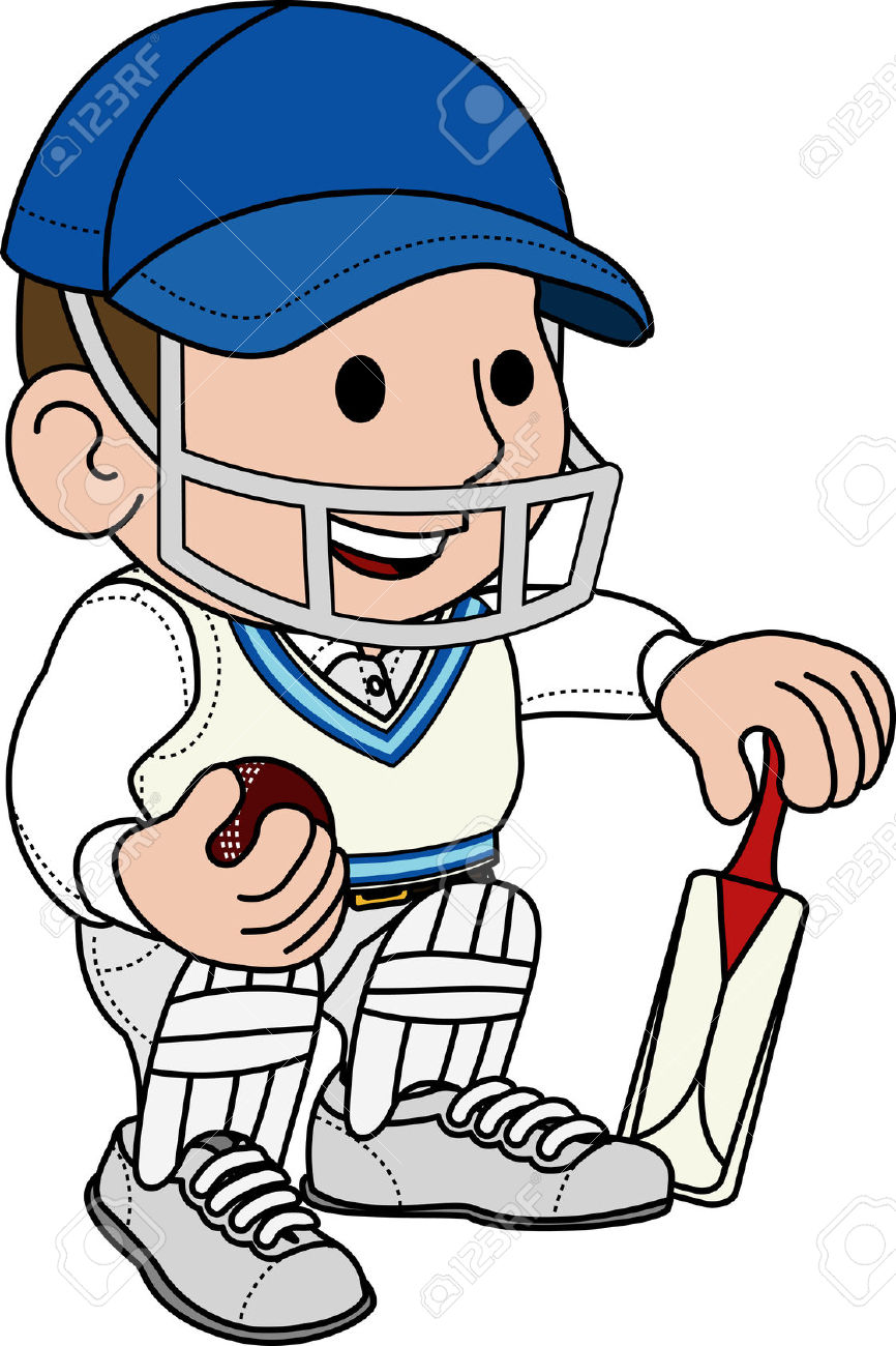 866x1300 Cricket Clipart Paddle