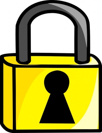 327x425 Lock Clipart Paddle