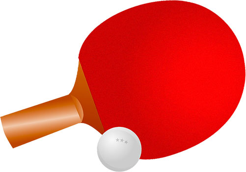 501x351 Ping Pong Paddle Clipart