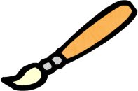 197x130 Free Paint Brush Clipart