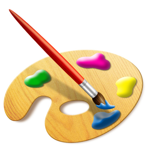 512x512 Painting Brush Creating A Set Of Digital Painting Icons Part 3