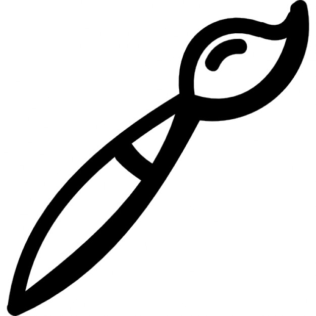 626x626 Paint Brush Outline Vectors, Photos And Psd Files Free Download