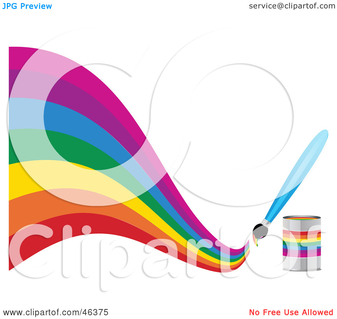1080x1024 Paintbrush And Bucket Clipart