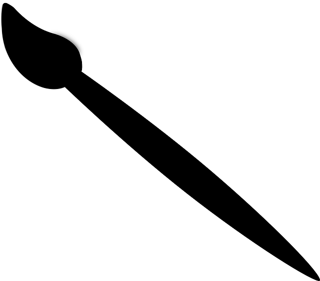 640x562 Artist Paint Brush Clipart