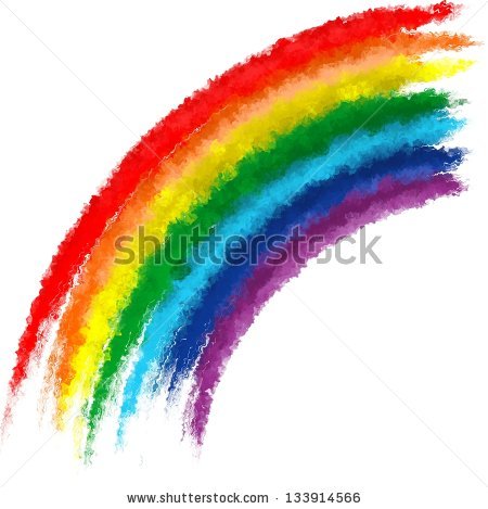450x469 Paint Brush Stroke Clip Art Stock Photo Art Rainbow Colors Brush