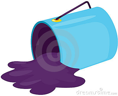 400x326 Purple Clipart Bucket
