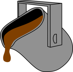 298x291 Paint Brown Bucket Clip Art