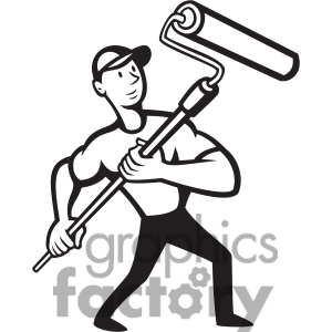 300x300 Paint Roller Clip Art Clipart Panda