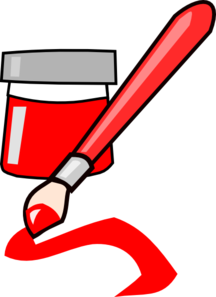 216x297 Red Paint Can Clipart