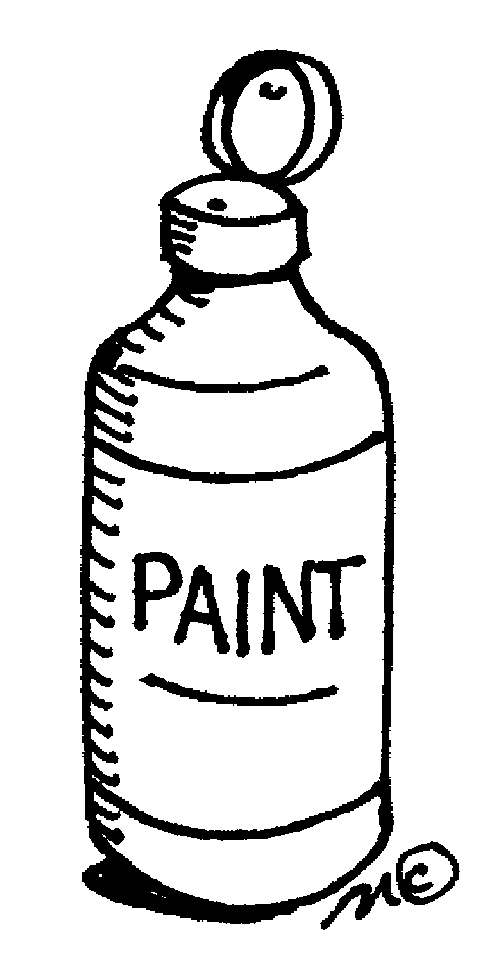 500x968 Paint Clipart Sports Bottle Clipart Paint Clip Art