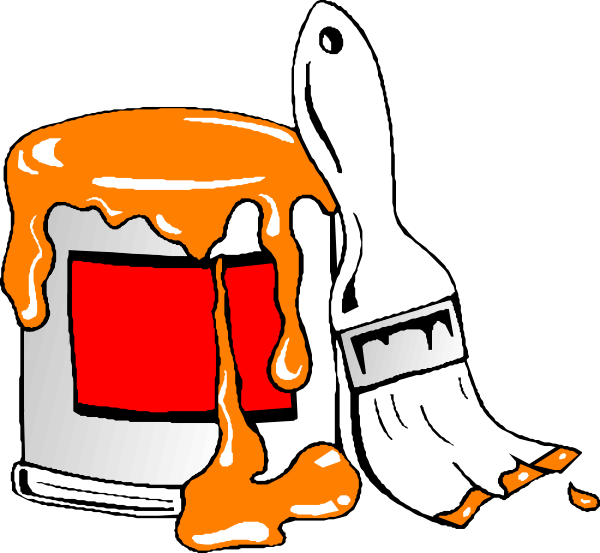 600x553 Paint Clip Art Free Clipart Images 2
