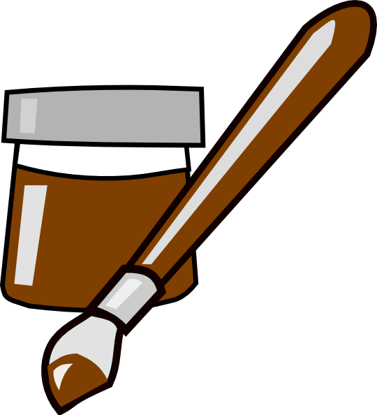 540x594 Paint Clip Art