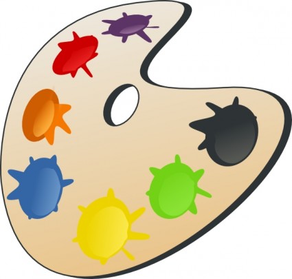 425x405 Paint Clip Art Free Clipart Images Image