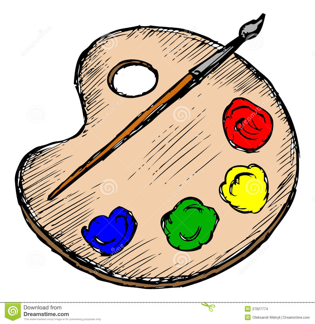 1300x1336 Paint Palette Clipart